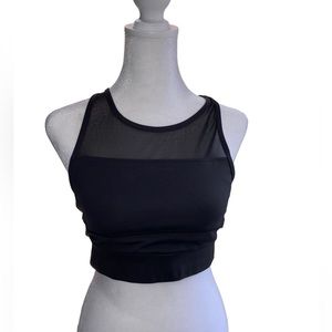 Zyia Black Sports Bra Size M One More Rep